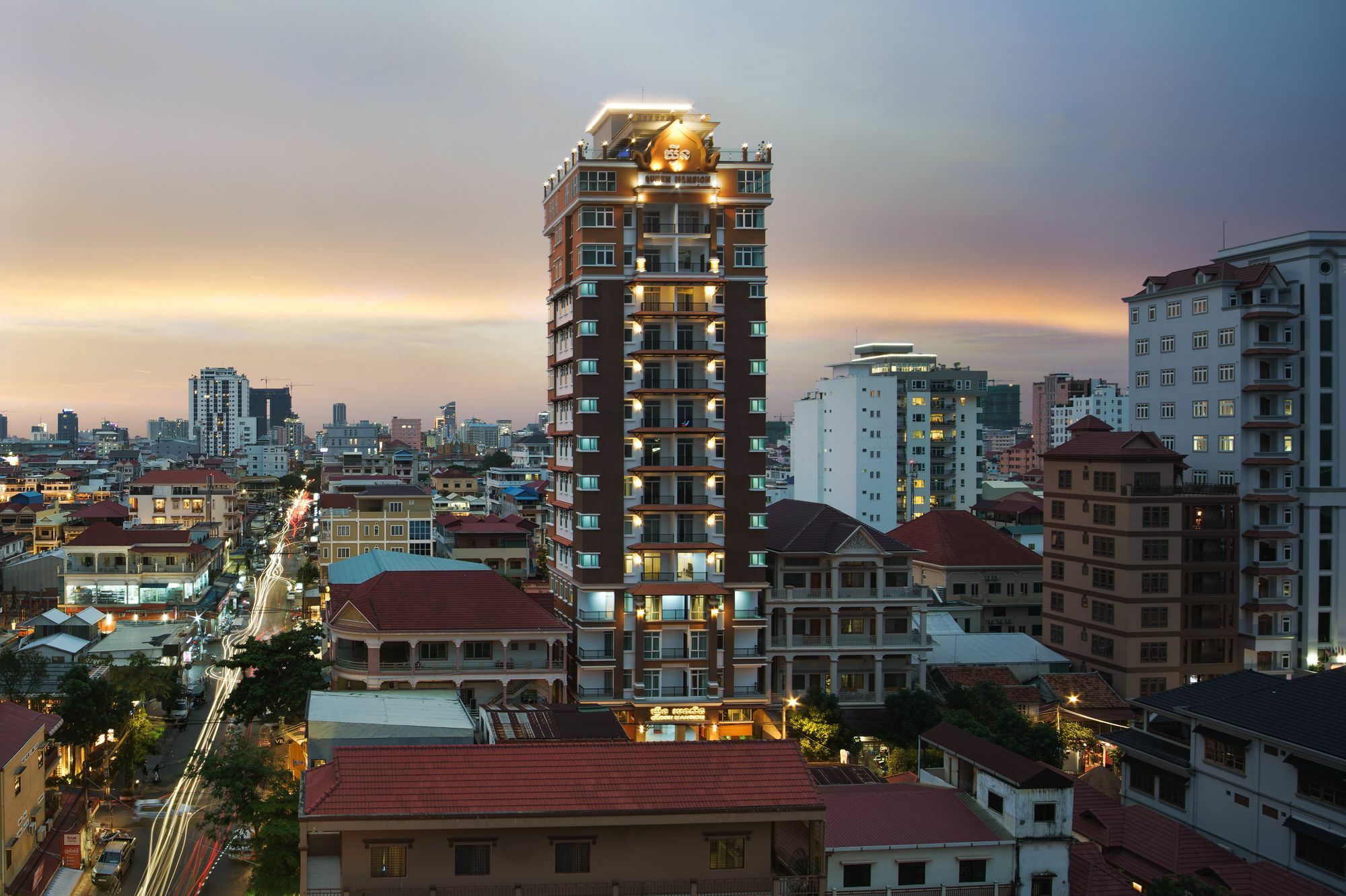 Queen Mansion Phnom Penh Extérieur photo